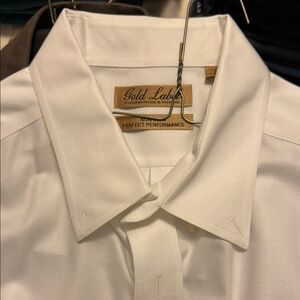 White Men's Button Down Shirt